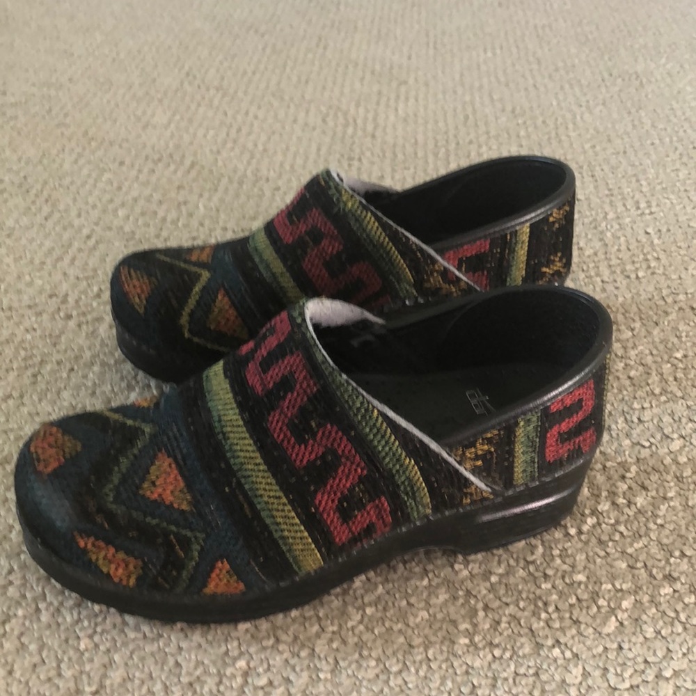 Dansko printed clogs